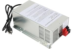 RUIANOMG WF-9855 55 Amp RV Power Converter Replacement for Deck Mounted Converter Charger, Compatible with WF-9855-AD and Other WF-9800 Series