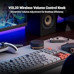 Fosi Audio VOL20 Black Bluetooth Volume Control