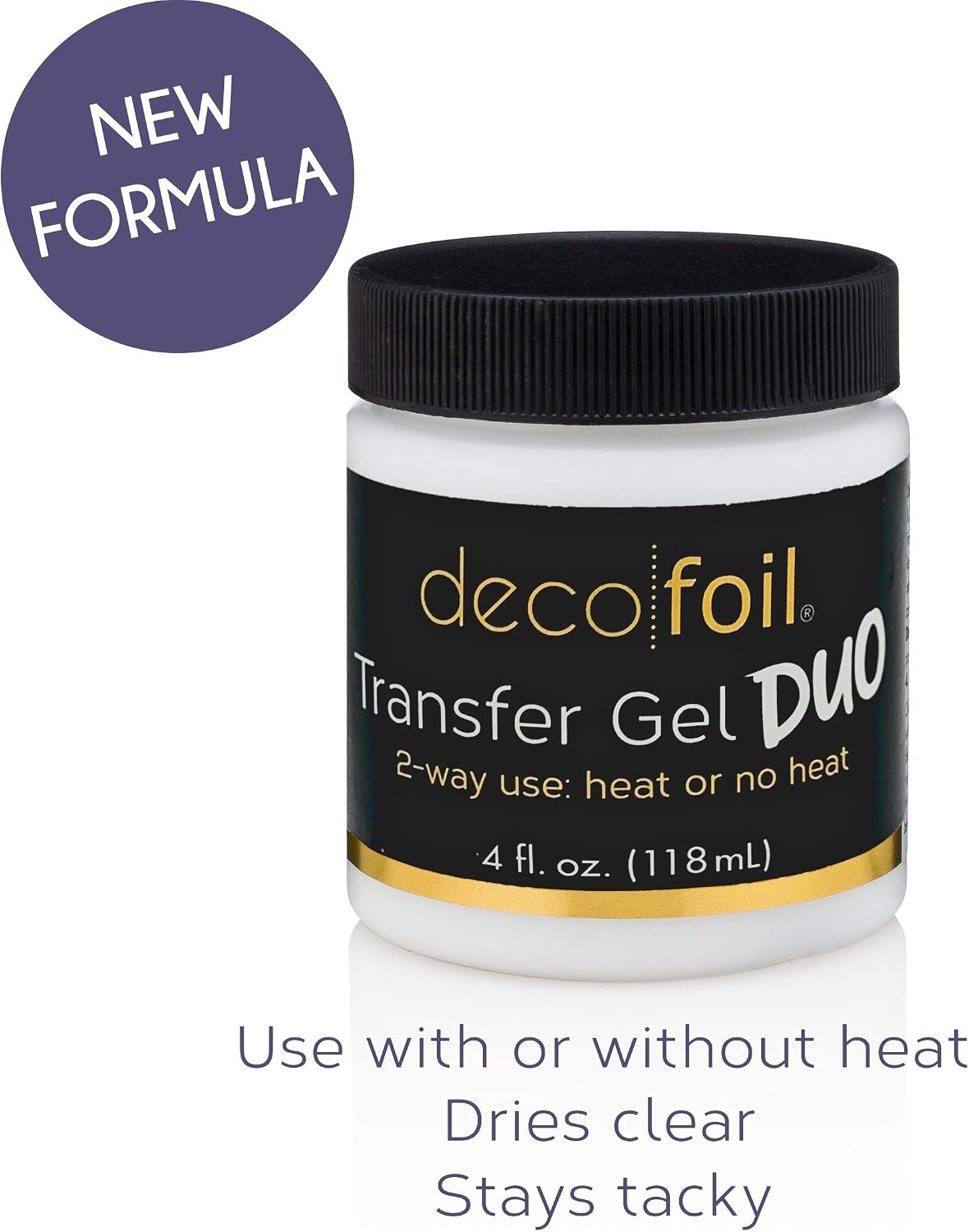 Deco Foil Transfer Gel Duo - Permanent Transfer Medium with Heat or Pressure, 0 - Image 3