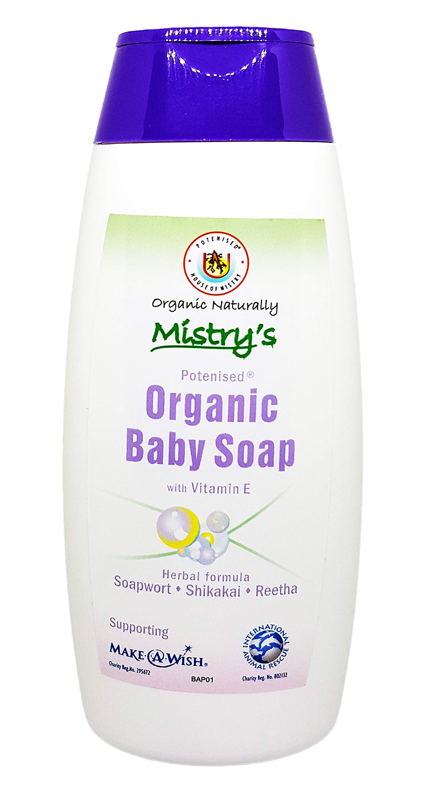 The House of Mistry Organic Baby Soap with Vitamin E