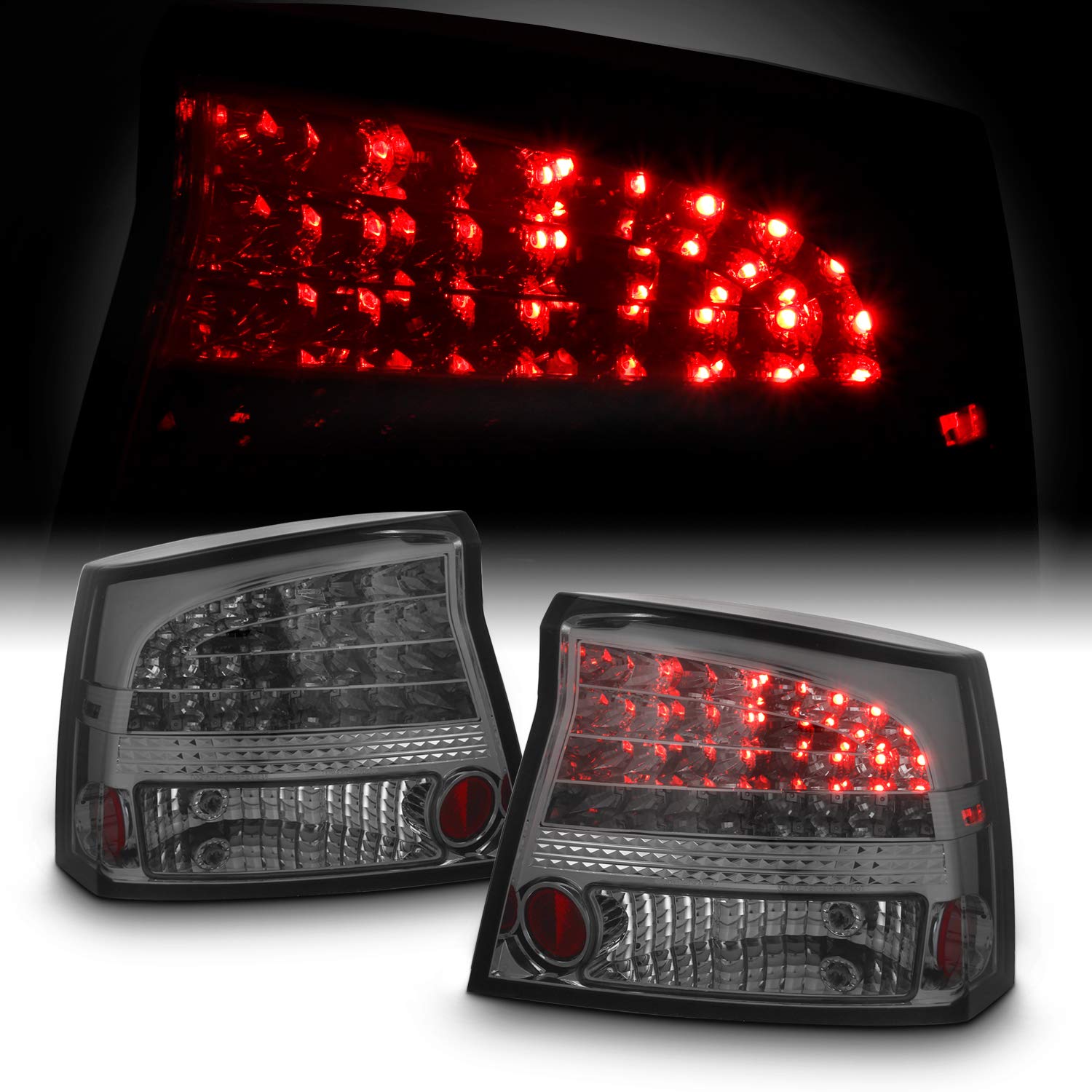 Amazon.com: For Dodge Charger Sport Sedan Rear LED Tail Lights Signal