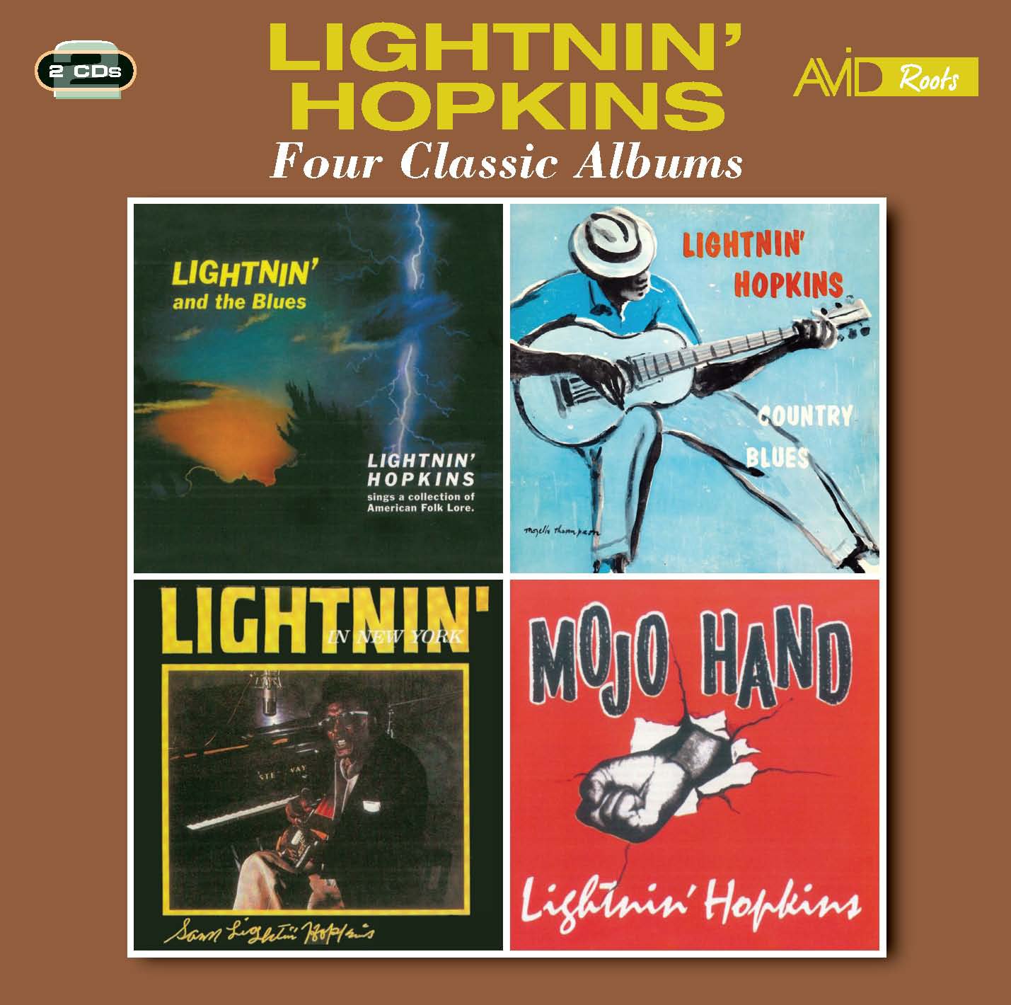 Four Classic Albums (Lightnin' And The Blues / Country Blues / Lightnin' In New York / Mojo Hand)