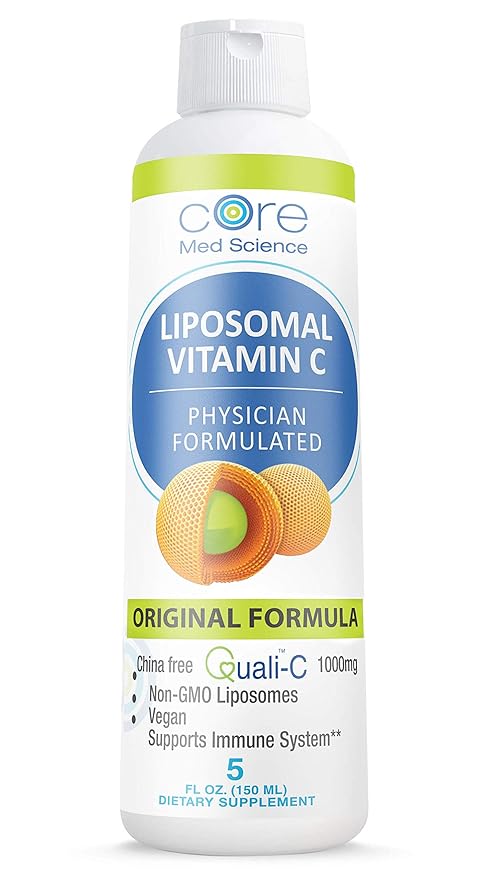 Core Med Science Liposomal Vitamin C Original Formula Quali C 1000 Mg 150 Ml Serving Size 5 Mililiters Amazon In Health Personal Care