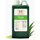 Butterfly Pandan Flavoring Extract, 1 Liter, 33.8 Fl Oz, Pandan Paste | Paste Strength Extract For Baking, Drinks &amp; Mixing, Buko Desserts, Waffle Mix, Syrup, Coffee &amp; Tea, Green Leaf Paste &amp; Latte