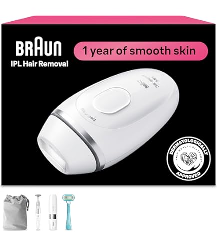 Amazon.com: Braun IPL, Silk·Expert Pro 5, IPL Hair Removal for
