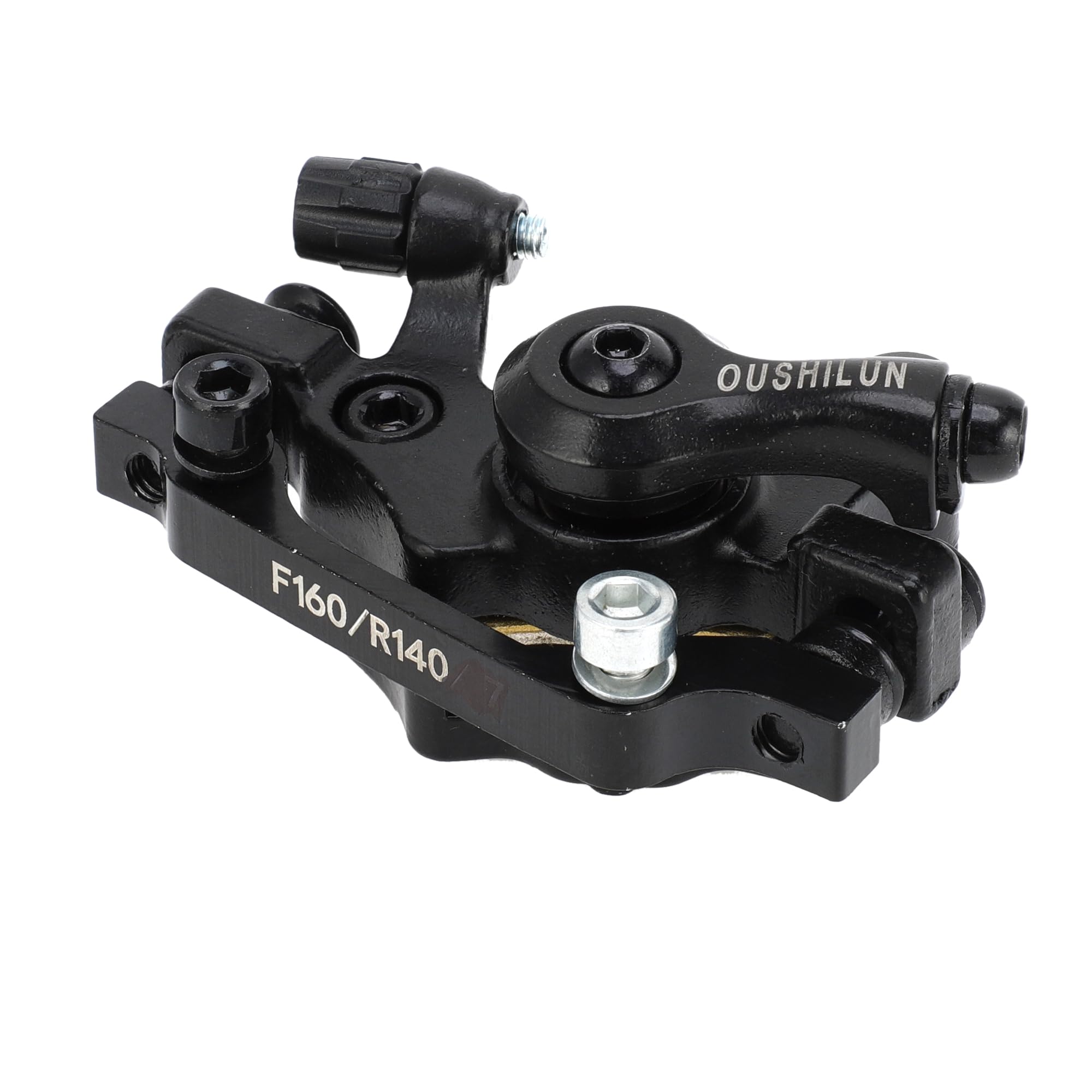 sourcing map Bicycle Mechanical Disc Brake Caliper Fits for 160mm Front Rotors