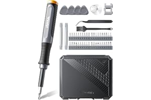Wesdut [Military-Grade] 52-in-1 Precision Screwdriver Sets, Small Magnetic Repair Tool Kit for iPhone, MacBook, Computer, Laptop, Watch, PC, PS4, Xbox, Game Console, Mini Screw Driver for Men
