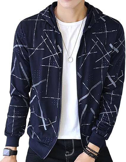 Amazon ラルジュアルブル Largearbre おしゃれ デザイン パーカー メンズ 長袖 プルオーバー 無地 人気 フード かっこいい かわいい レディース ユニセックス シンプル 襟 グレー 青 白 赤 L ブルー トレーナー パーカー 通販