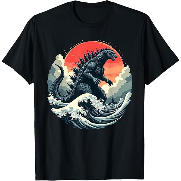 Amazon.com: Cool Shark Kaiju Japanese Vintage Sharkzilla