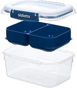 Sistema TO GO Stax 1 L Leakproof Food Storage Containers 3 Pack view 9