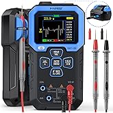 FNIRSI DMT-99 Digitales Multimeter, 9999 Counts TRMS, wiederaufladbares Voltmeter mit automatischer Reichweite, mit Aufzeichn