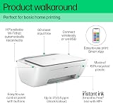 HP DeskJet 2820e All in One Printer Colour Wireless Print Scan Copy view 3