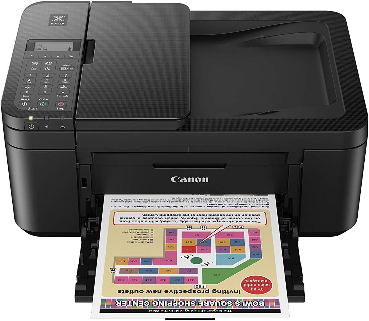 Canon TR4550 Multifunction Inkjet Printer - Black - Image 4