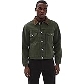 FRAME Men's Canvas Trucker Jacket