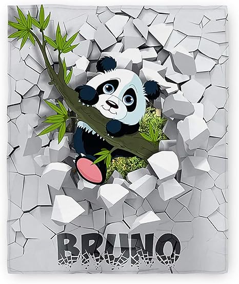 Amazon Armuprintパンダの模様ブランケット単蓋四季汎用保温厚ふんわりふんわりとした超軟毛ボールフランネルのあたたかさ 152cm X 3cm ブランケット 毛布 オンライン通販