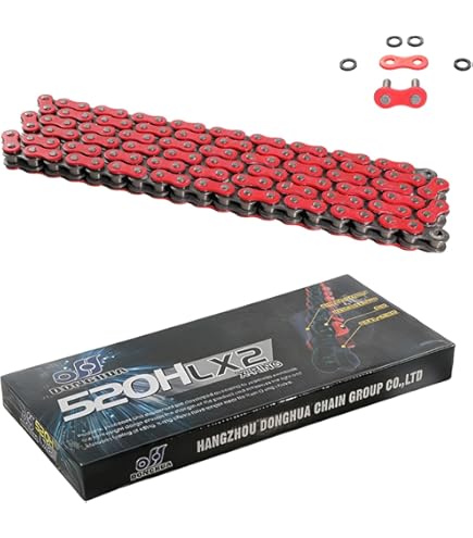 Amazon.com: RK Racing Chain BL525ZXW-120 Black Scale 120 Link XW