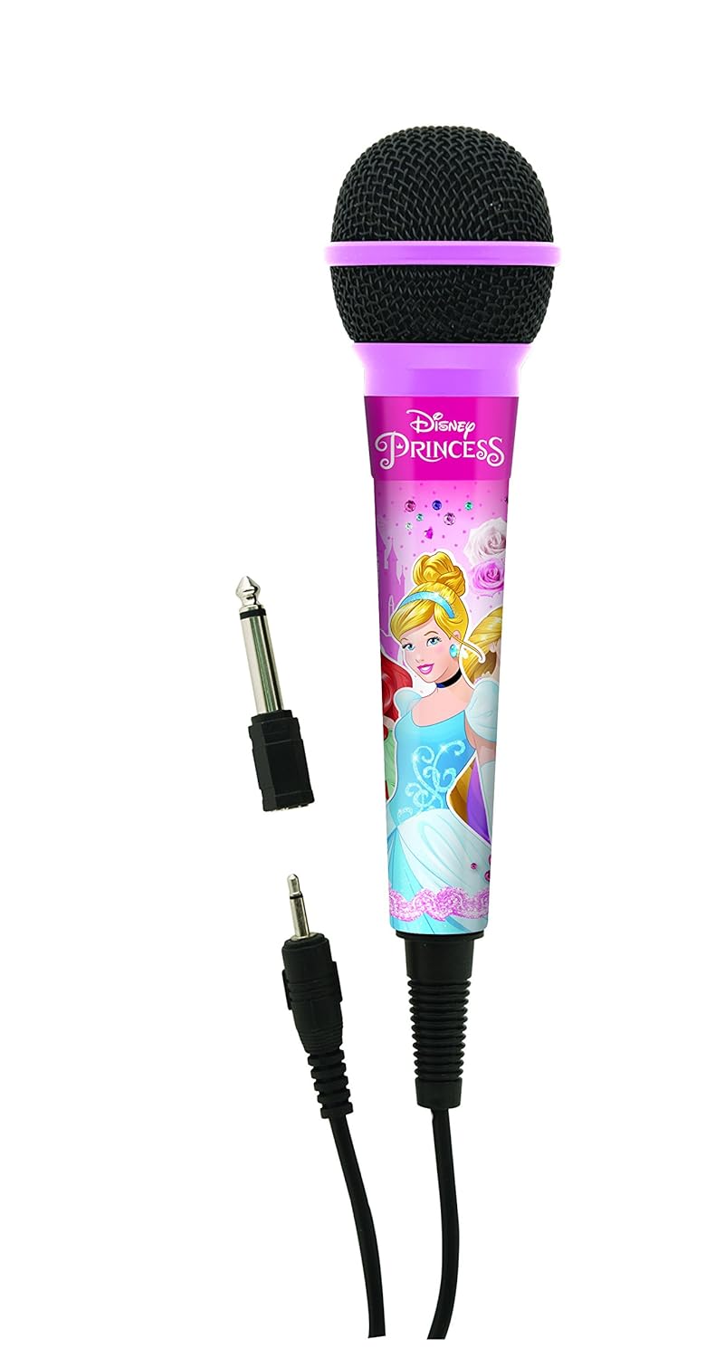 Lexibook Disney Princess Rapunzel Microphone, 3,5 Jack Amazon.co.uk