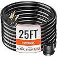 VEVOR Welding Extension Cord 30Amp 25Ft 250V, Welder Extension Cord with NEMA 6-50 Plug, Welding Power Cord 10 Gauge 3 Prong,