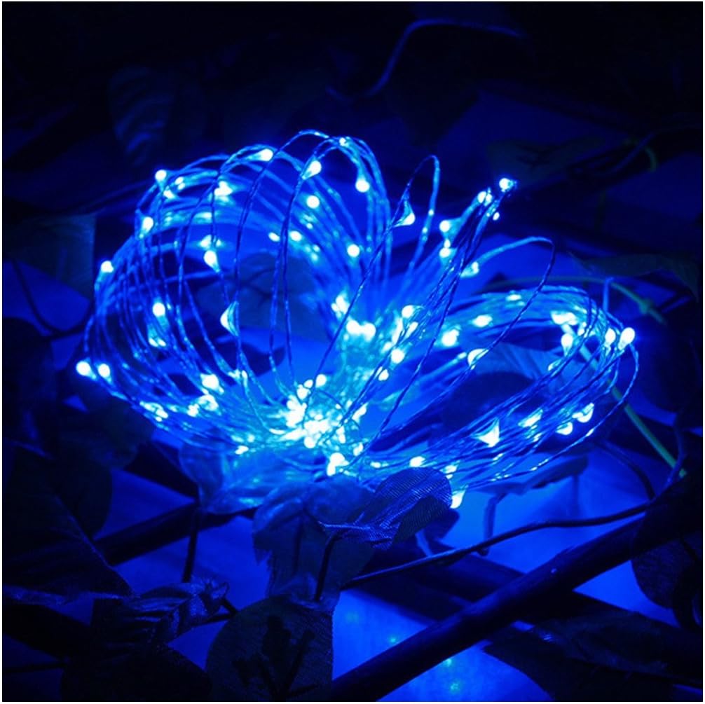 Rcool Fairy Solar String Light 100 LED Solar Powered Lighting Lamps 10M Copper Wire String Lights Indoor & Outdoor…