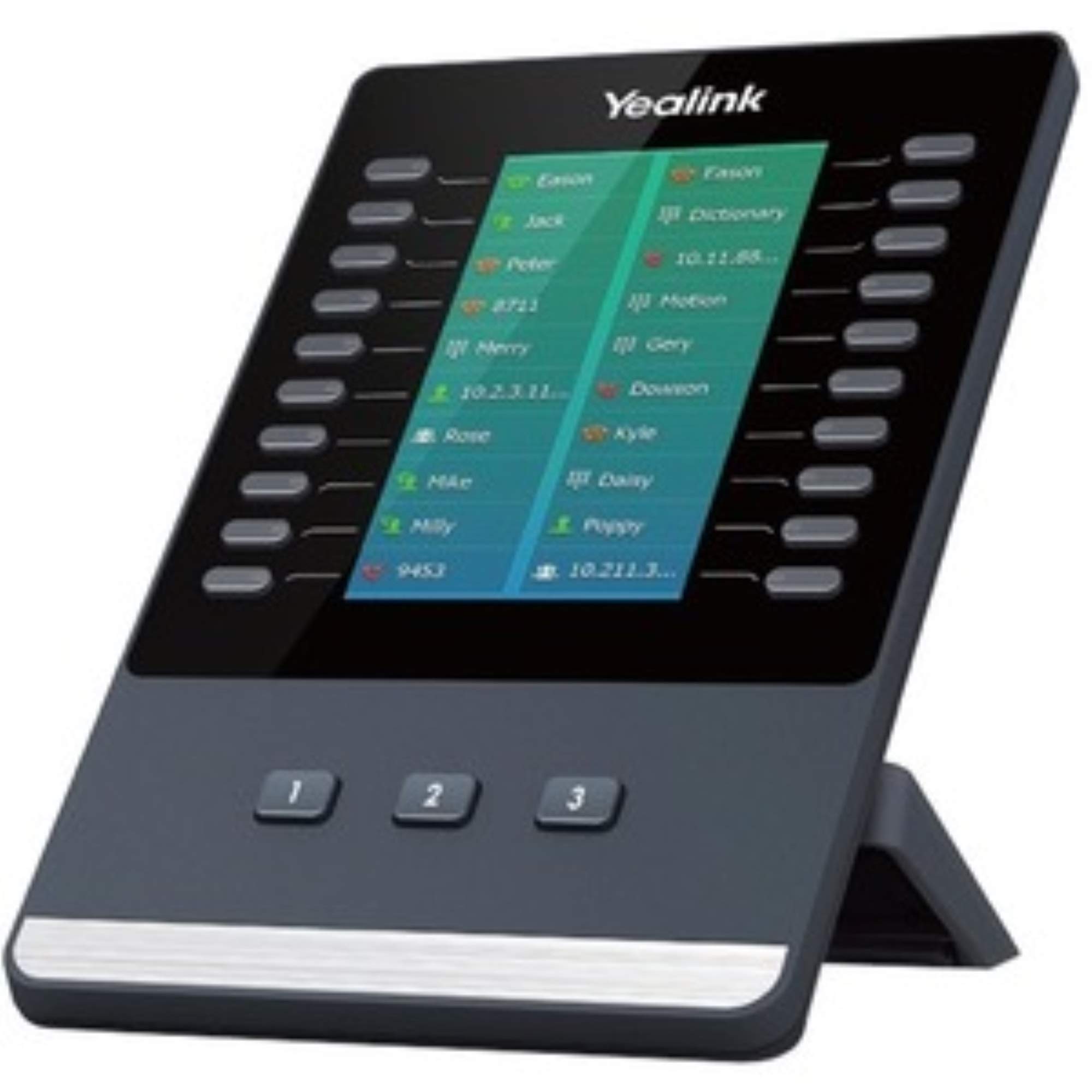 Yealink EXP50 module IP Noir, Gris 23 boutons