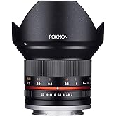 Rokinon 12mm f/2.0 NCS CS Manual Focus Lens Sony E Mount Nex Series Mirrorless Cameras
