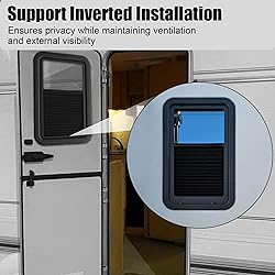 806621 RV Window for Entry Doors With Low-profile