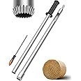 26 inch Hay Probe Bale Sampler, Stainless Steel Hay and Forage Probe for Drilling, Serrated Tip Design, Comes with Dowel and Metal File for Resharpening