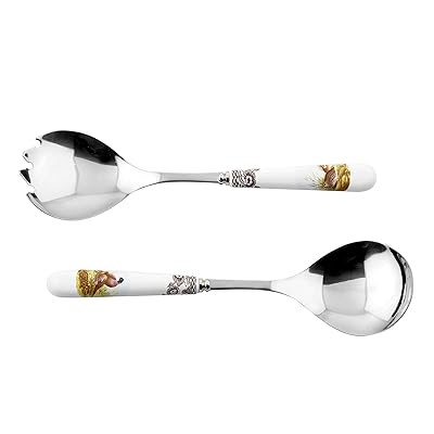 Spode Woodland Salad Servers Set with Pheasant, Liberia Ubuy