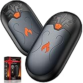 Hand Warmers Rechargeable 2 Pack, Electric Hand Warmer, 24Hrs Long Lasting Magnetic Reusable Hand Warmers with 3 Heat Settings, Portable Pocket Heater, for Men, Women, Camping, Hunting, Golf, Ski