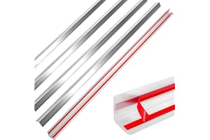 Besino Wall Corner Guards,1.5” x 1.5” x 48”, Metal Wall Corner Protector, 5 Pack for Wall Protection and Decoration, 20 Ga/ 1