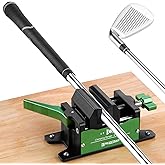 BAYSTMAM Patented Golf Club Vise Grip Kit Vice Clamp for Home Club Regrip | Quick Release,Aluminum Made,Golf Grip Kit,Golf Shaft Repair,Removal Tool