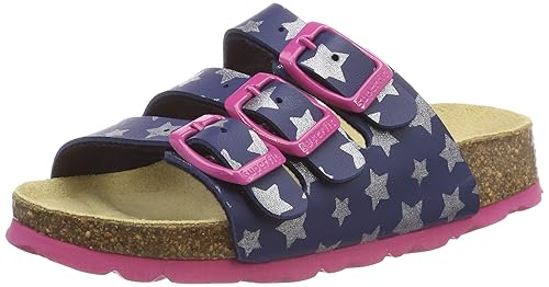 Superfit Mädchen Fussbettpantoffel Pantoffeln