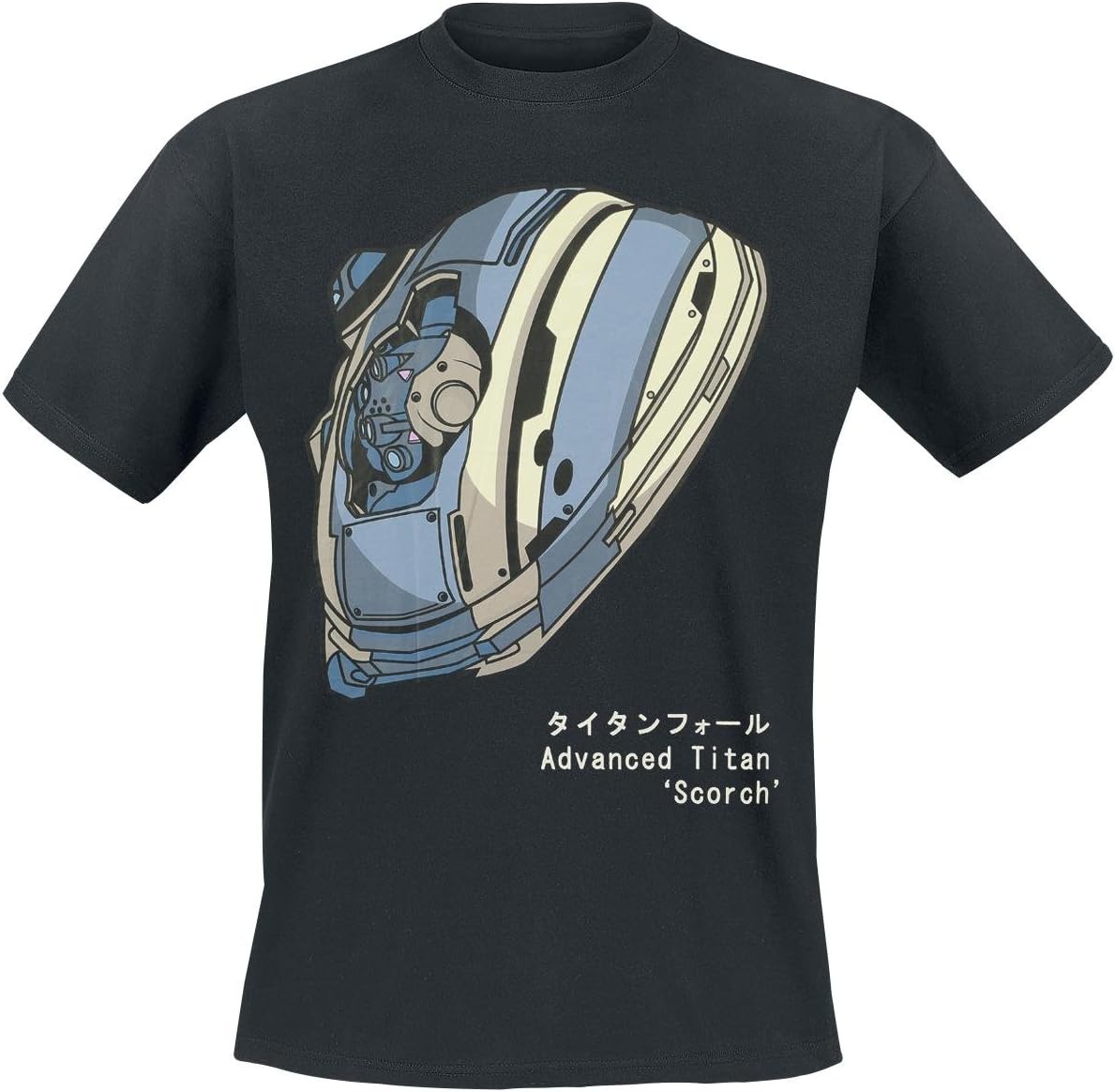 Titanfall 2 - Titan Helmet T-Shirt black XL