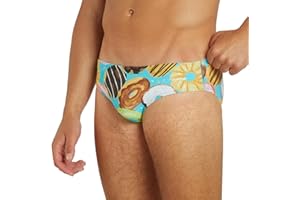 Sporti Men's Swim Briefs - Swimsuit Training Bathing Suit for Swimmers - Men's Athletic Swimwear Briefs for Lap Swimming