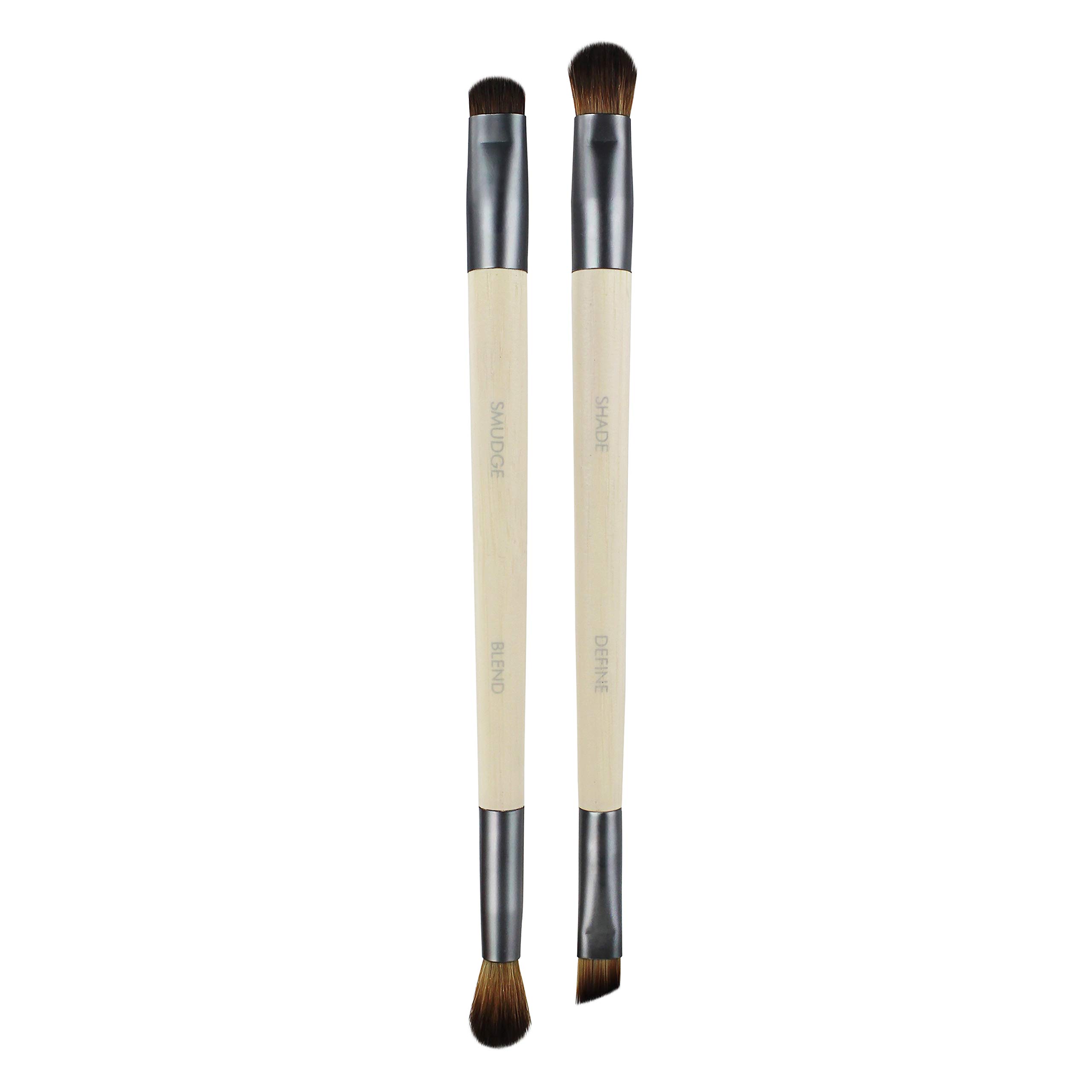 EcoTools Eye Enhancing Duo Brush Set Define Blend & Smudge Eyeshadow