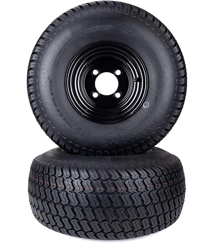 【nono】 Amazon.com: NoAir® (2) Flat Free Tire Assemblies 11x6.00-5 Fits