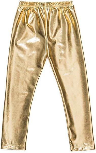 baby faux leather pants