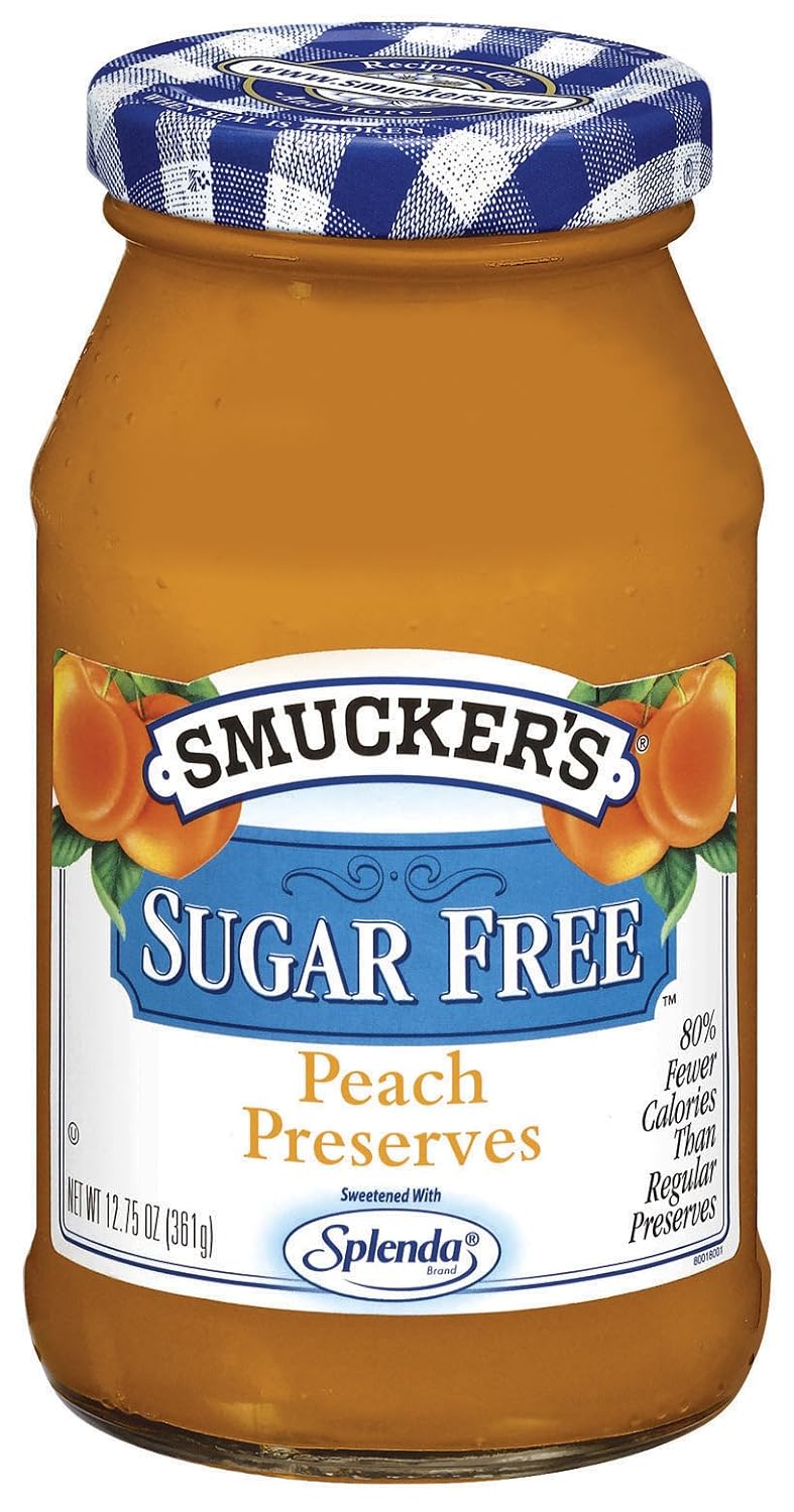 Smucker's preserves - Peach sugar free w/splenda (051500040614)