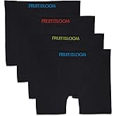 Fruit of the Loom Boys' Seamless Comfort Boxer Brief Underwear