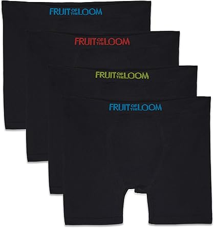 Amazon Com Fruit Of The Loom Boys Big Seamless Comfort Boxer