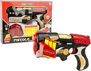 pistola de juguete lanza dardos