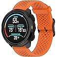 Lamshaw Compatible with SUUNTO OCEAN bands, 20mm, 22mm Silicone band with Metal Buckle Compatible with SUUNTO OCEAN, RACE, RACE S, VERTICAL, 9 PEAK, 9 PEAK PRO, 5 Peak, 3 Smartwatch