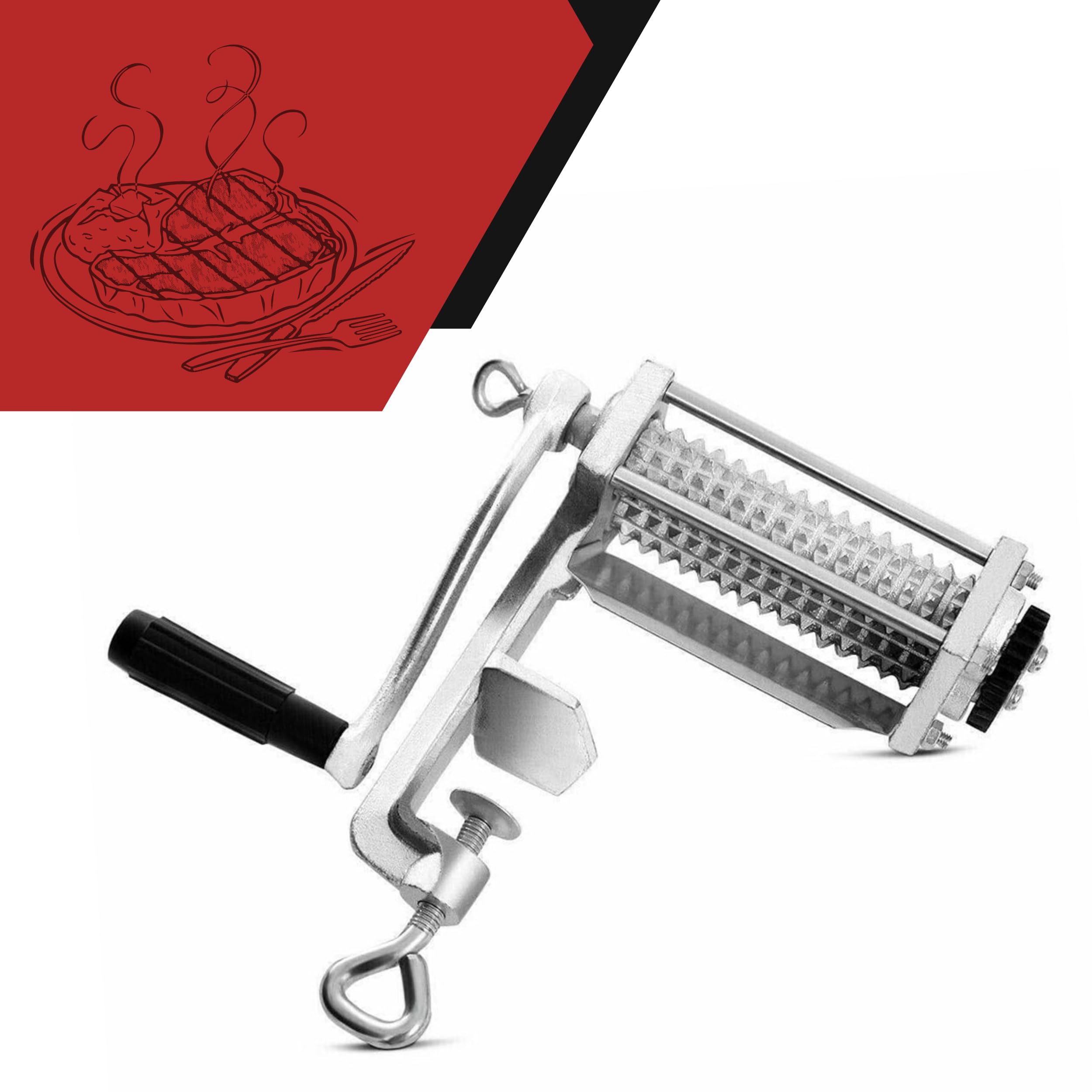 Photo 1 of Commercial Meat Tenderizer Meat Cuber Tenderizer Meat Tenderizer Machine for Commercial and Home Use