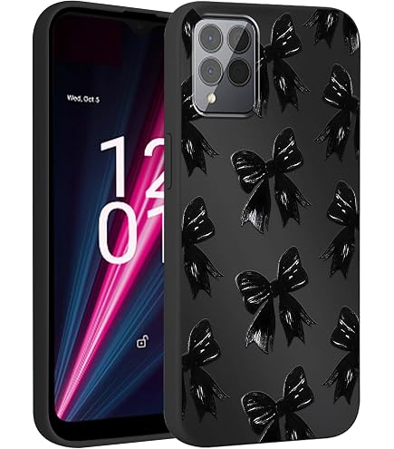 For Cricket Magic 2 5G 2024 U655AC/ATT Propel 2 5G U655AA Phone Case Bookshelves With Flowers Theme Phone Case Ultra-Thin Soft Black TPU Shockproof Protection Cover For Cricket Magic 2 5G