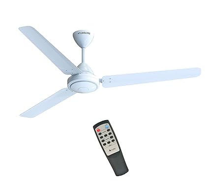 Gorilla Energy Saving 5 Star Rated 1400 Mm Ceiling Fan With Remote Control And Bldc Motor- White