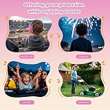 LEADSTAR Kids Ear Defenders Rose NRR 25dB Adjustable Hearing Protection Earmuffs view 7