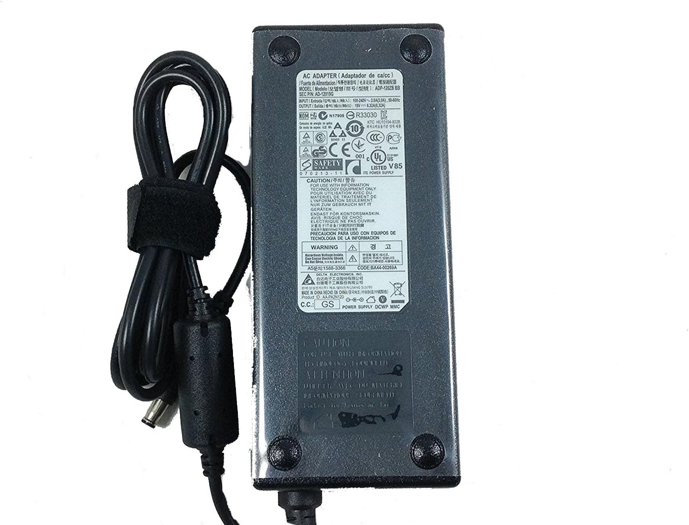 New Samsun 120W Replacement AC Adapter Cord/Charger fit P/N: BA44-00152A, BA44-00269A, AA-PA2N120, API2AD58, AD-12019, AD-12019A, AD-12019G, ADP-120ZB BB, PA-1121-08, PA-121-98, 7018470000