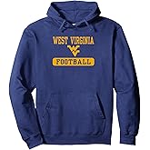 Elite Authentics West Virginia Mountaineers Football Officially Licensed Pullover Hoodie