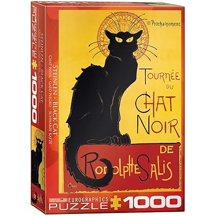 Eurographics Chat Noir By Steinlen 1000 Piece Puzzle
