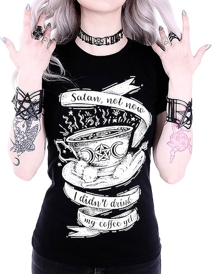 cap sleeve black t shirt